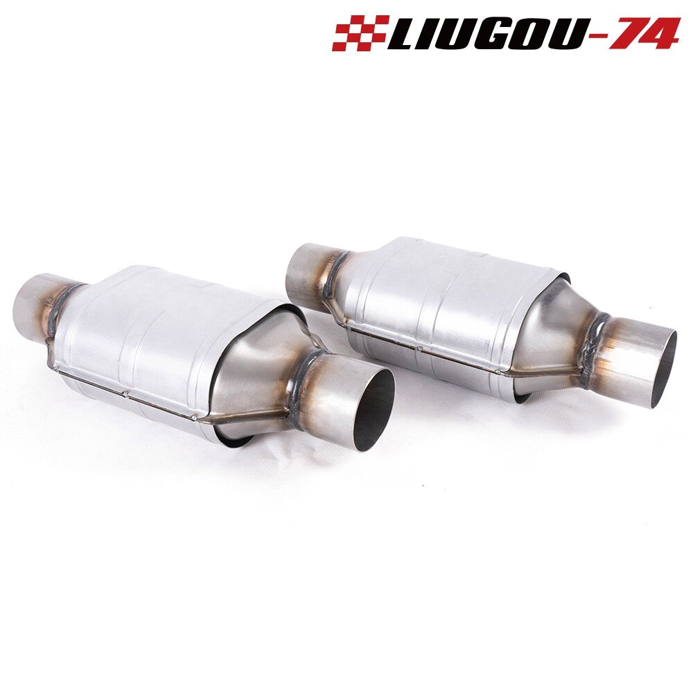 Suitable for Chevrolet Silverado 1500, Jim Silver for ford  N 2.5-inch Universal Catalytic Converter 83166 Q