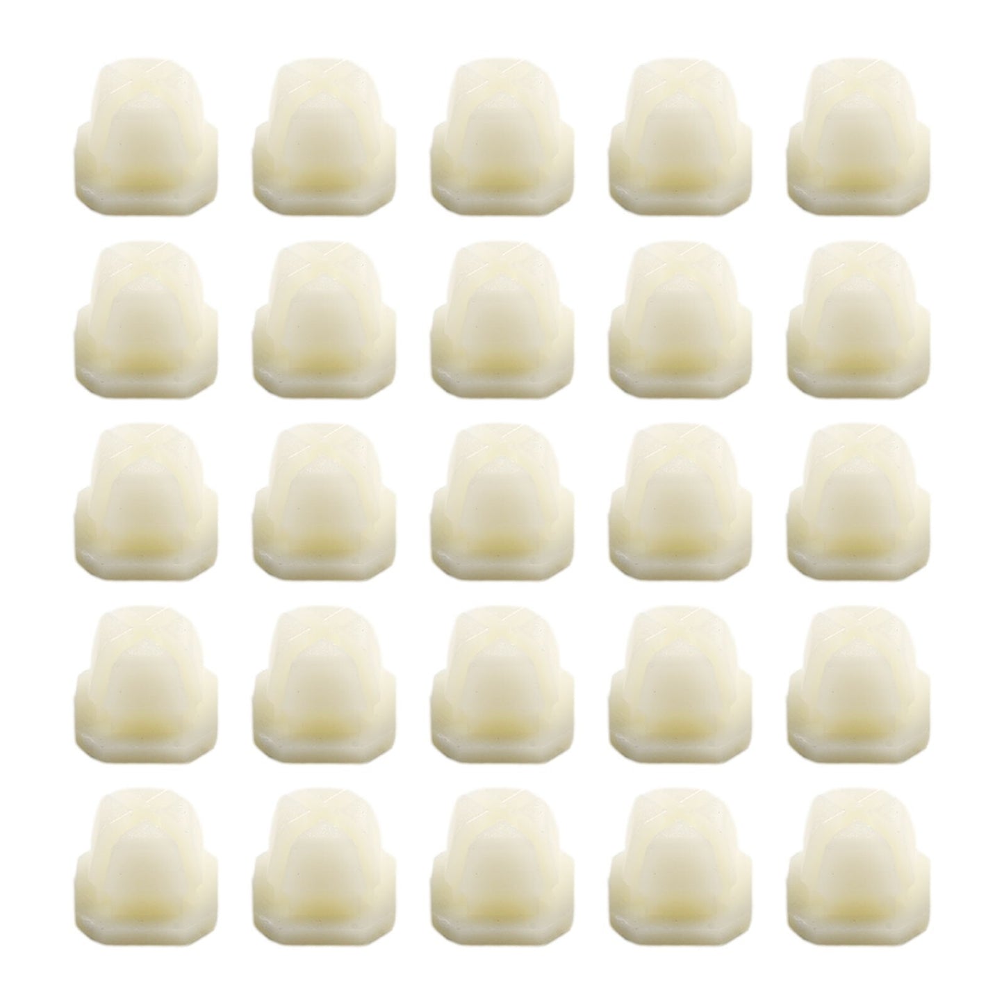 25pcs Headlight Bezel Grill 8 Or 10 Screw Nut Clip Fits 5/16\ Hole For3919773