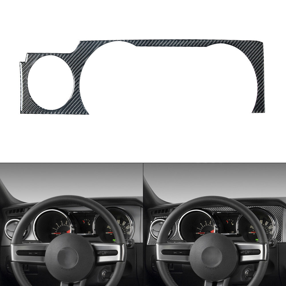 Red Carbon Fiber Conditioner Switch Button Trim Cover for Subaru Forester Type A v