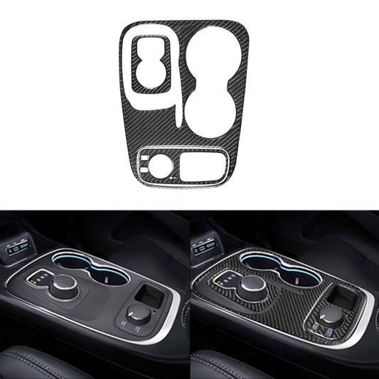 For Tacoma 2012-2015 4Pcs Central Control Trim Cover Type-A Carbon Fiber v