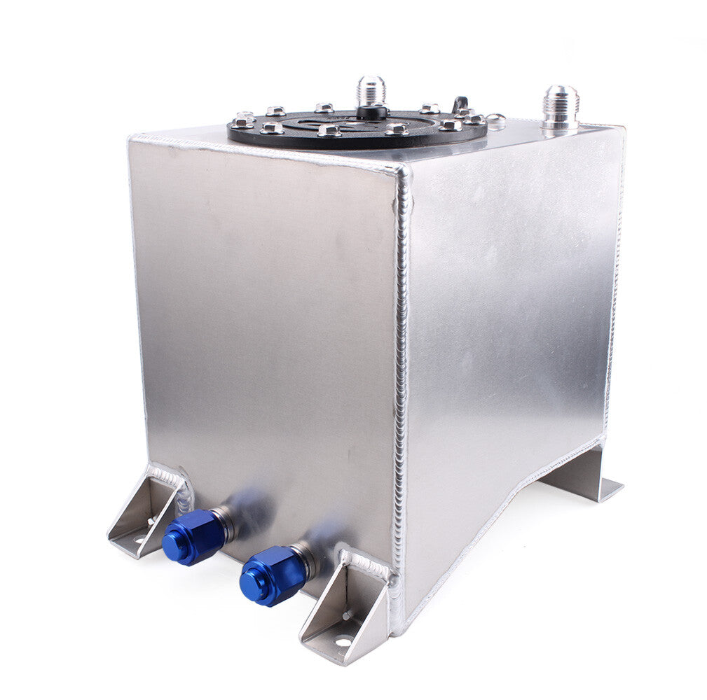 10L Aluminium Fuel Surge Tank With Cap Fuel Cell With Sensor Foam Inside Q