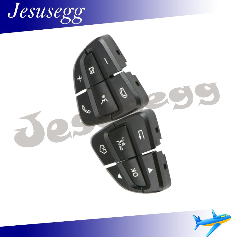 2X RHLH Steering Wheel Switch Button Cover Repair Kit for Benz 15-19 GLC W205 Q
