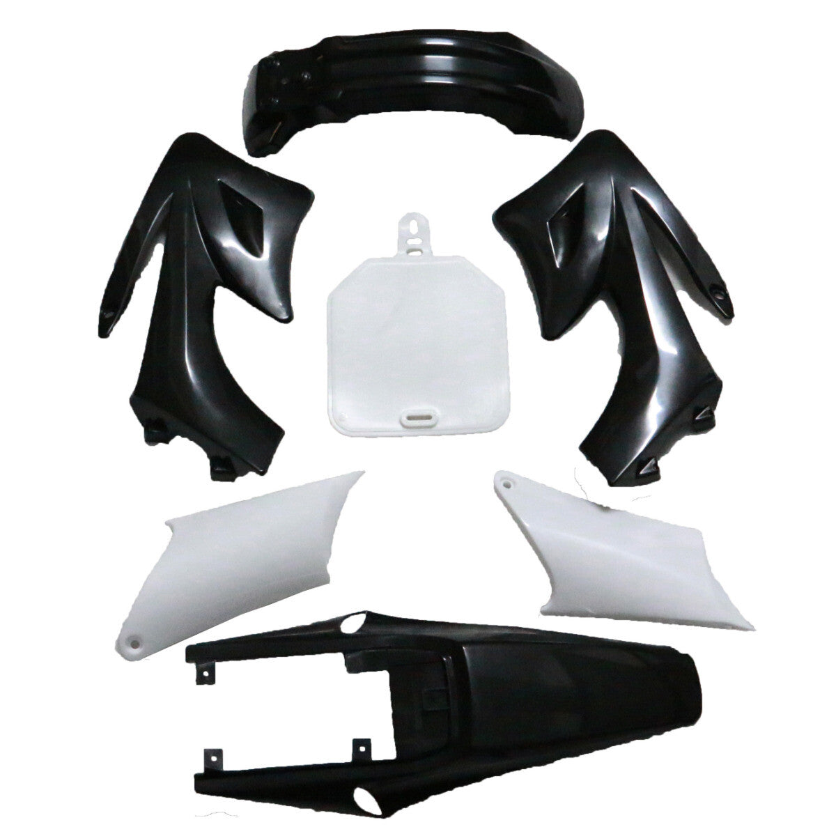 Apollo Orion Plastic Mudguard Kit for Dirt Pit Bikes 110cc, 125cc, 250cc RFZ Atomik