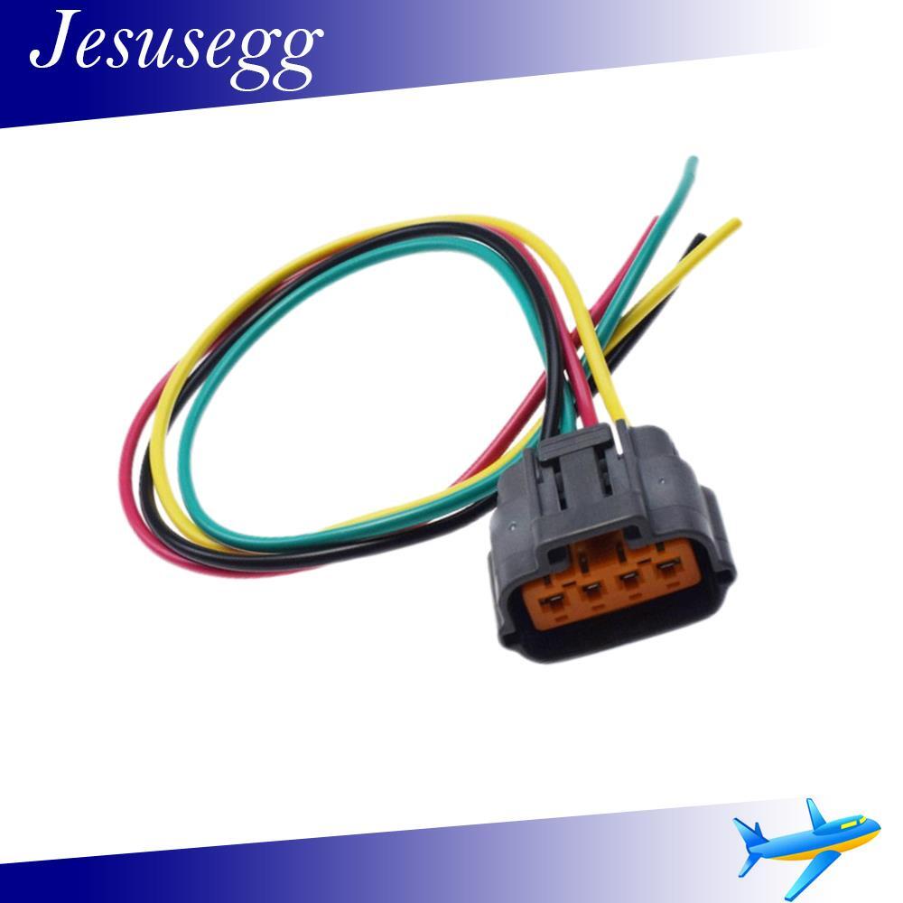 Distributor Connector Plug Harness Pigtail 4-Wire Black For B2600i B2600 Q