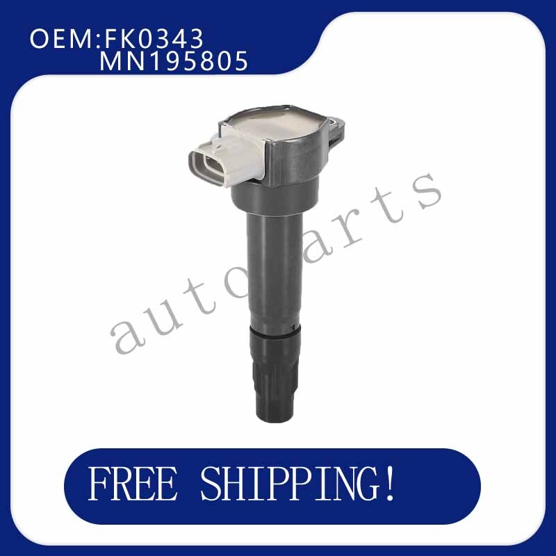 Automotive ignition coil engine ignition coil suitable for Mitsubishi FK0343 MN195805
