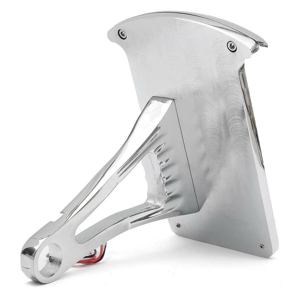 Universal License Plate LED Brake Light Side Mount Bracket Holder for Harley