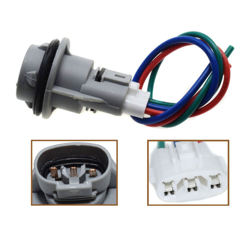 for Honda for Civic Front Turn Signal Light Socket Connector Wiring Harness with 3-Wire Kit n