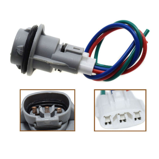 for Honda for Civic Front Turn Signal Light Socket Connector Wiring Harness with 3-Wire Kit n