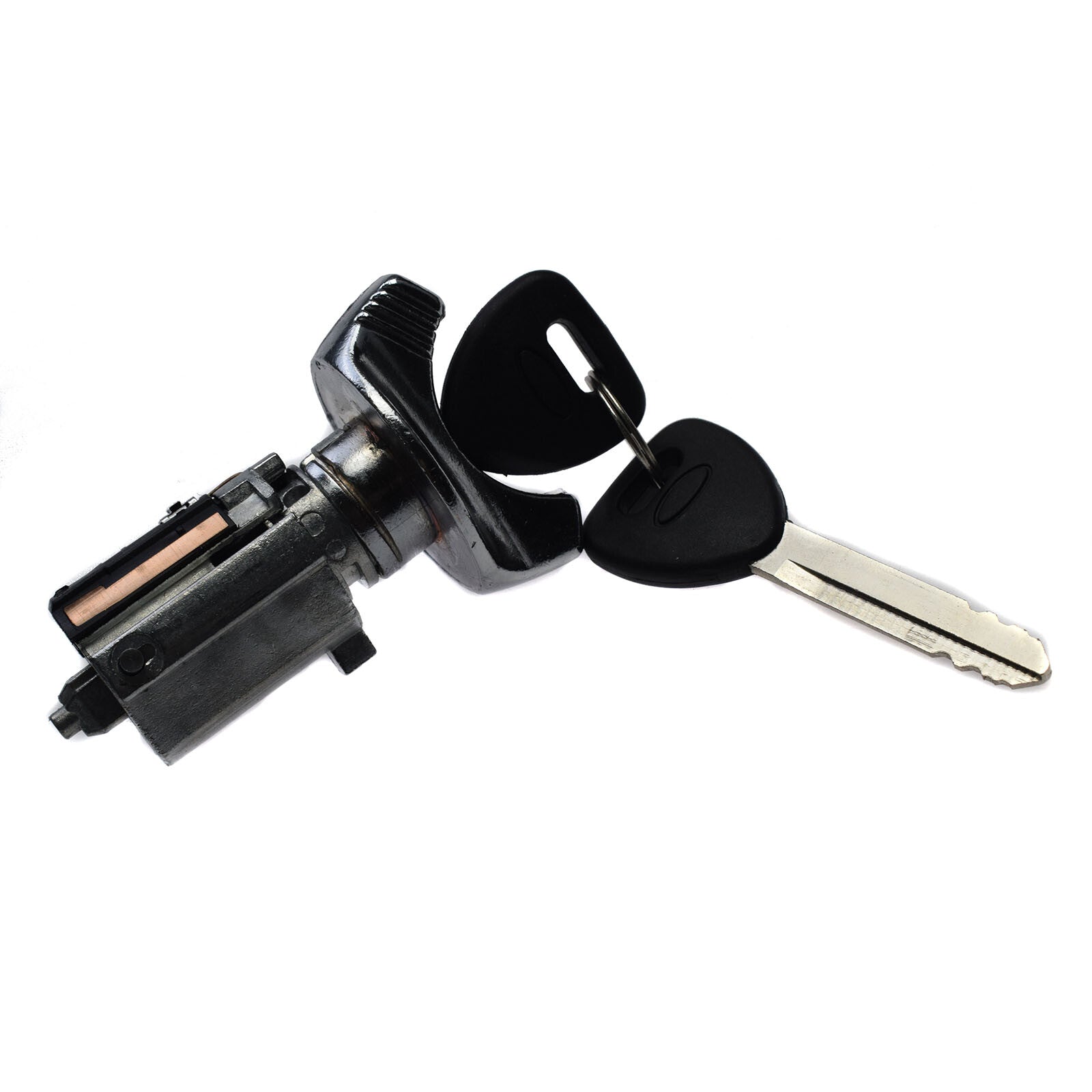 Ignition lock cylinder with key for Ranger Bronco E-150 E-250 E-350 Econoline- v