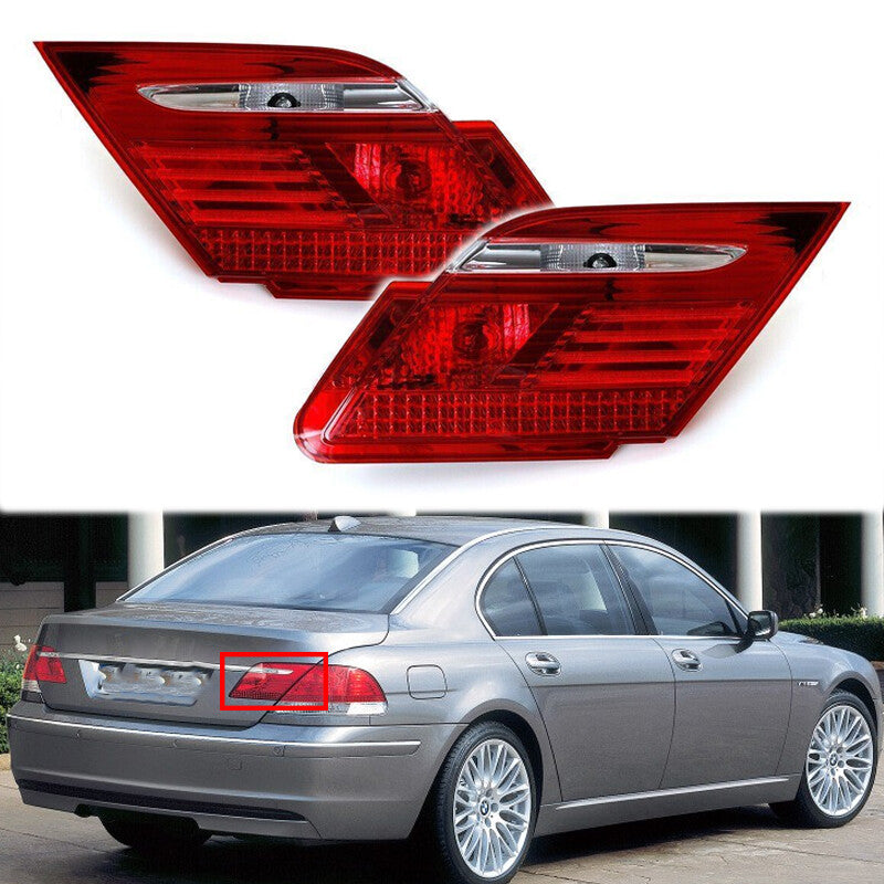 1Pair Tail Light Rear Inner Lamp For 2005-2008 7 E65 E66 745i 750Li v