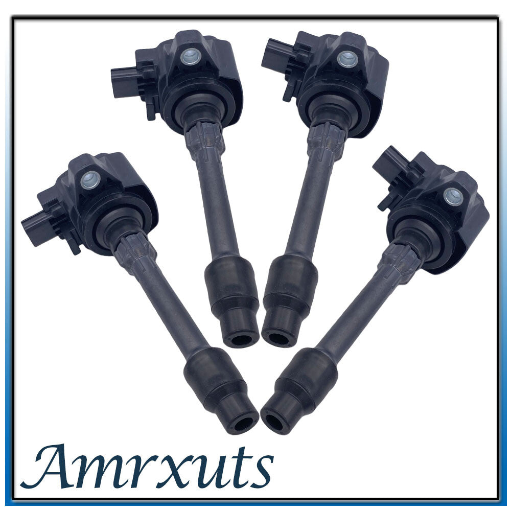 4 Ignition Coils for Honda Fit 1.5L 2015-2020 and for Civic 2.0L 2016-2021 (30520-5R0-003-) n