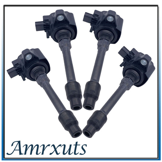 4 Ignition Coils for Honda Fit 1.5L 2015-2020 and for Civic 2.0L 2016-2021 (30520-5R0-003-) n