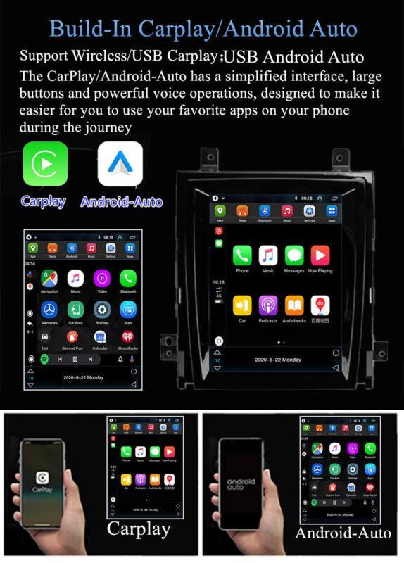 9.7-inch Android 10.1 radio player with GPS navigation for Cadillac for Escalade 2007-2014 n