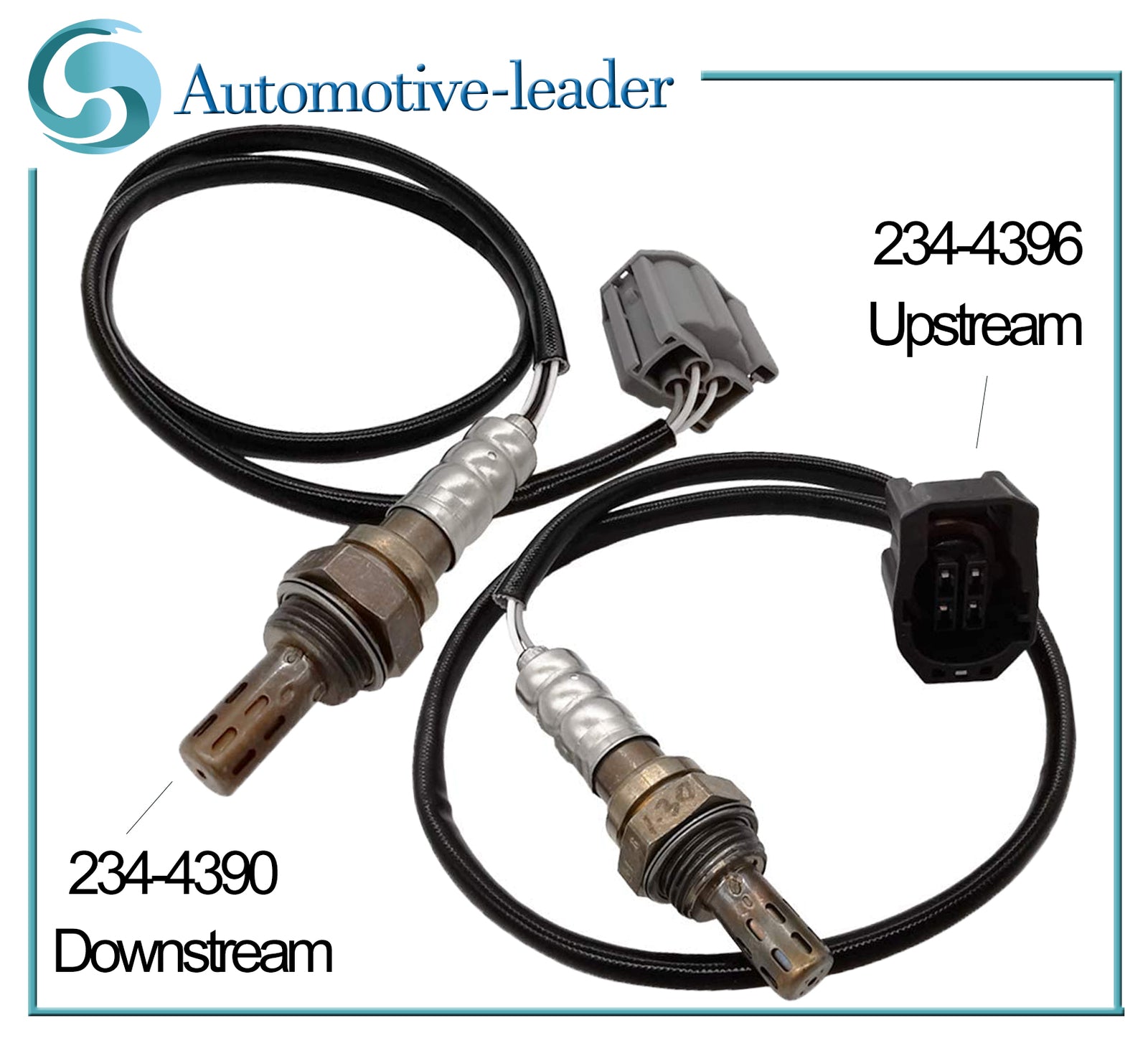 2Pcs UpstreamDownstream Oxygen Sensor for Mazda 3 2004-2005 for Mazda 5 2006-2007