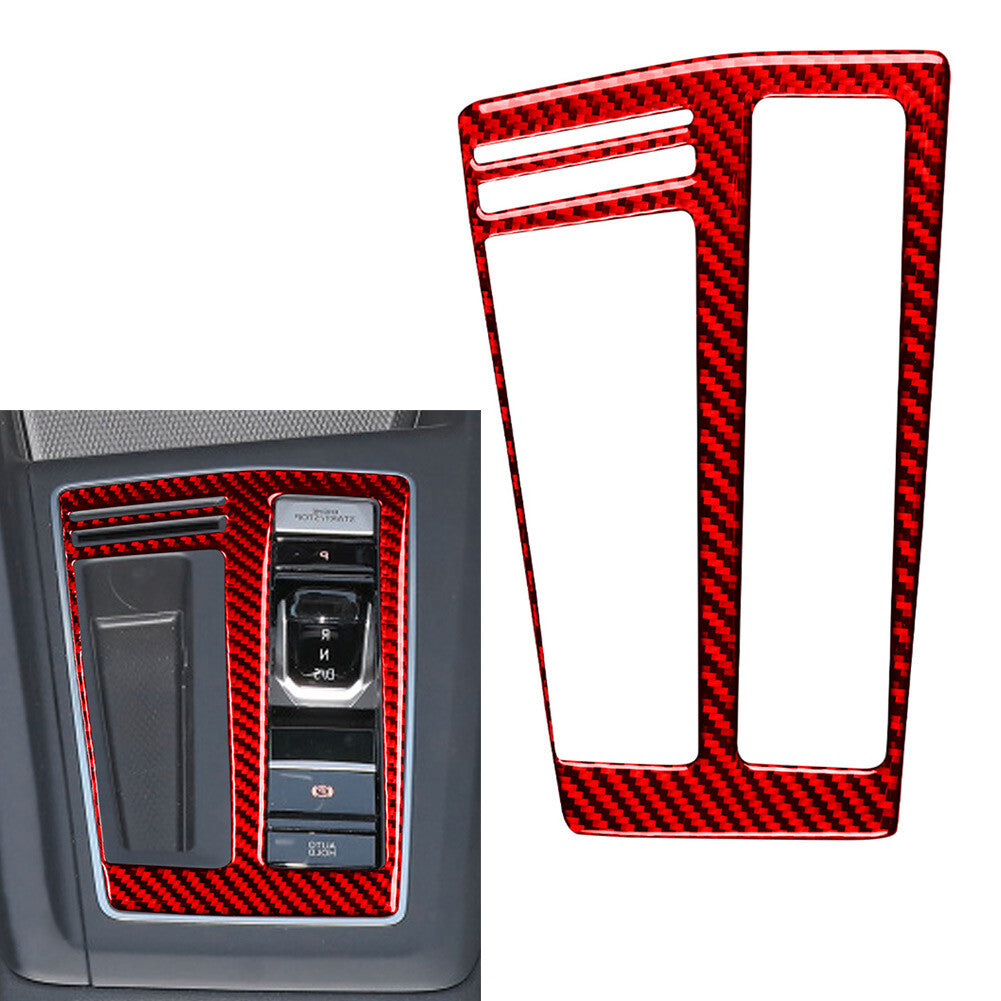 Gear Shift Panel Frame Cover Trim Car for Volkswagen for Golf 8 MK8 2021-23 Red RHD