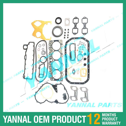 4BG1 and 4BG1T overhaul gasket kits are suitable for ISUZU engines, Hitachi EX130, and EX120-5 excavators.