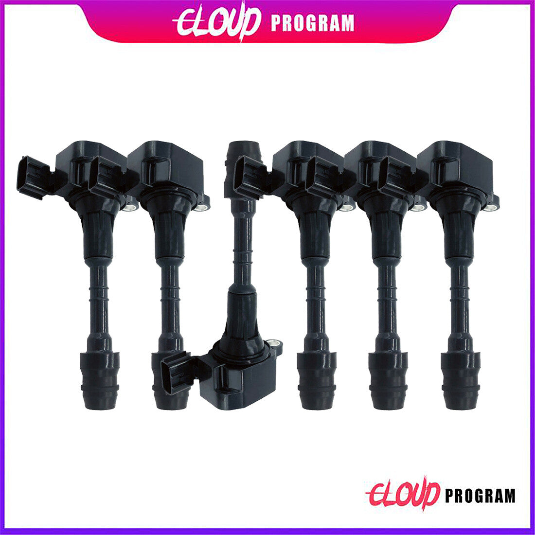 6x Ignition Coil 22448-8J115 for Pathfinder Altima Frontier for Infiniti I35 v