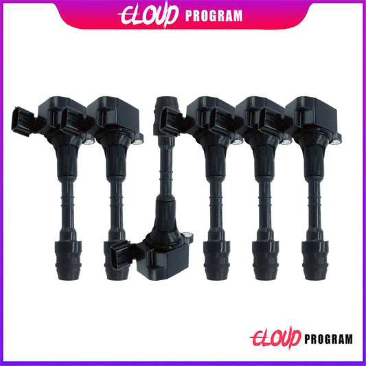 6x Ignition Coil 22448-8J115 for Pathfinder Altima Frontier for Infiniti I35 v