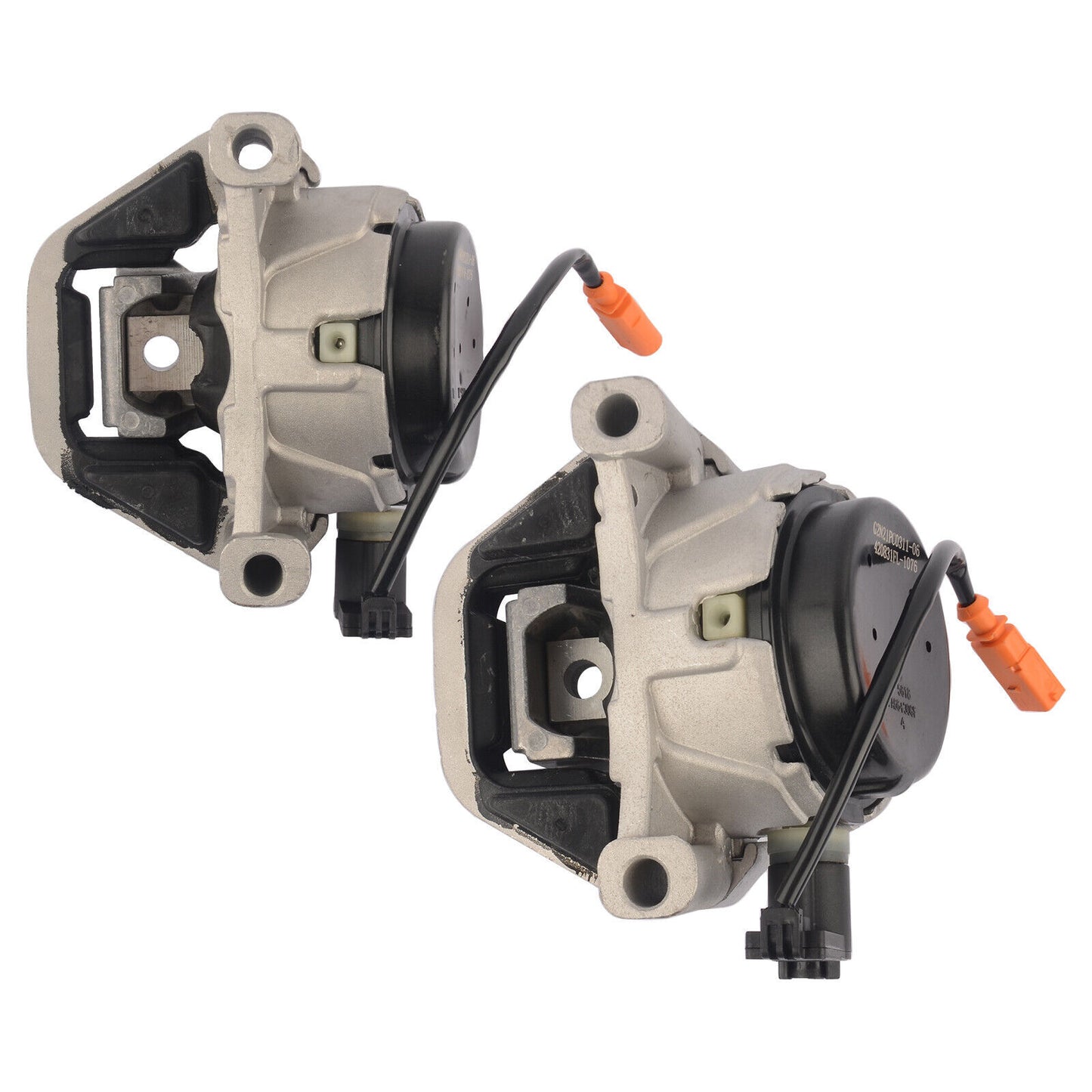 2-piece engine mount for Audi A6 3.0L V6 AT Quattro Competition Sedan 17- n