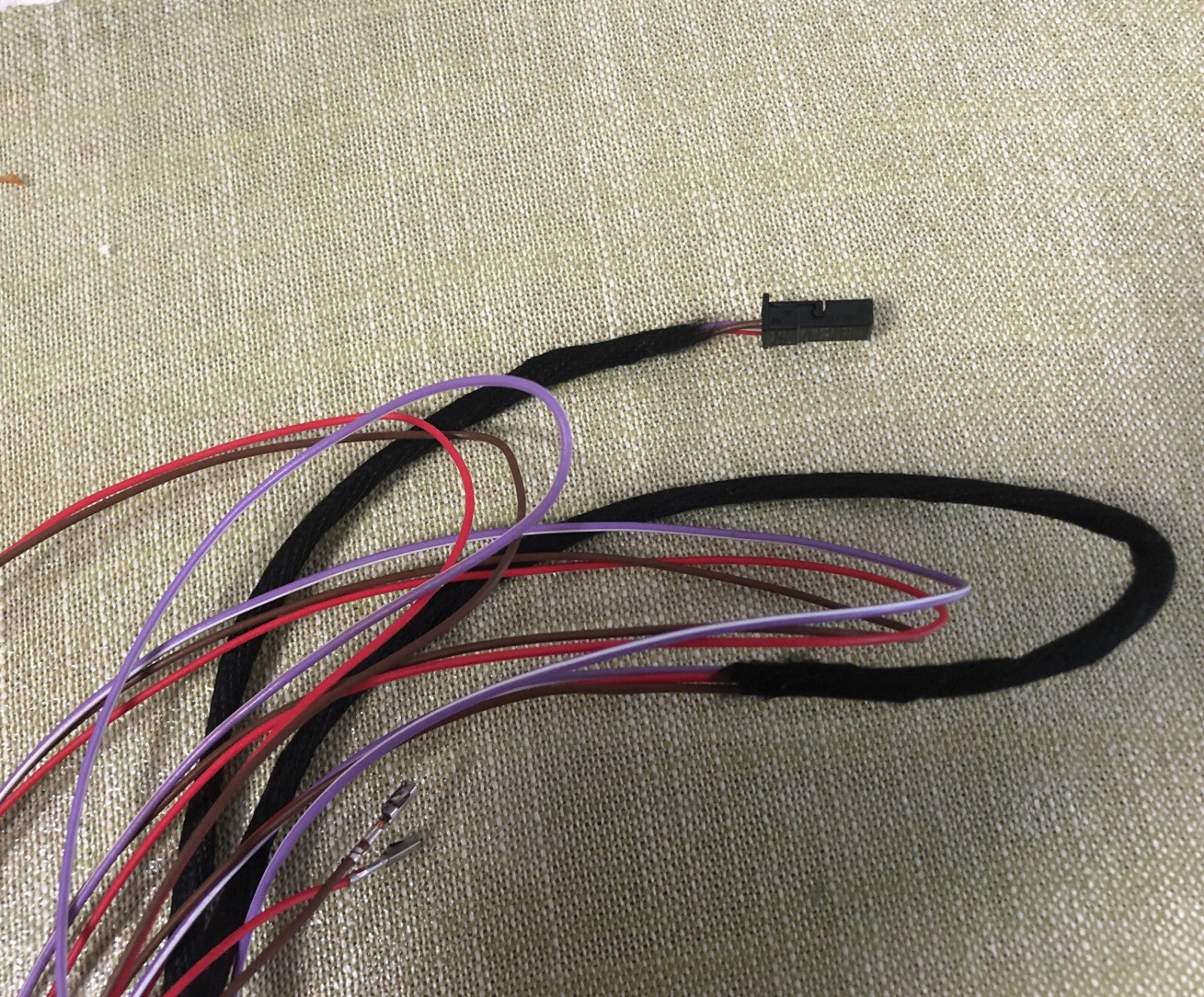 RETROFIT adaptor Can cable Chrono Analog Dash Clock for cayenne for panamera v