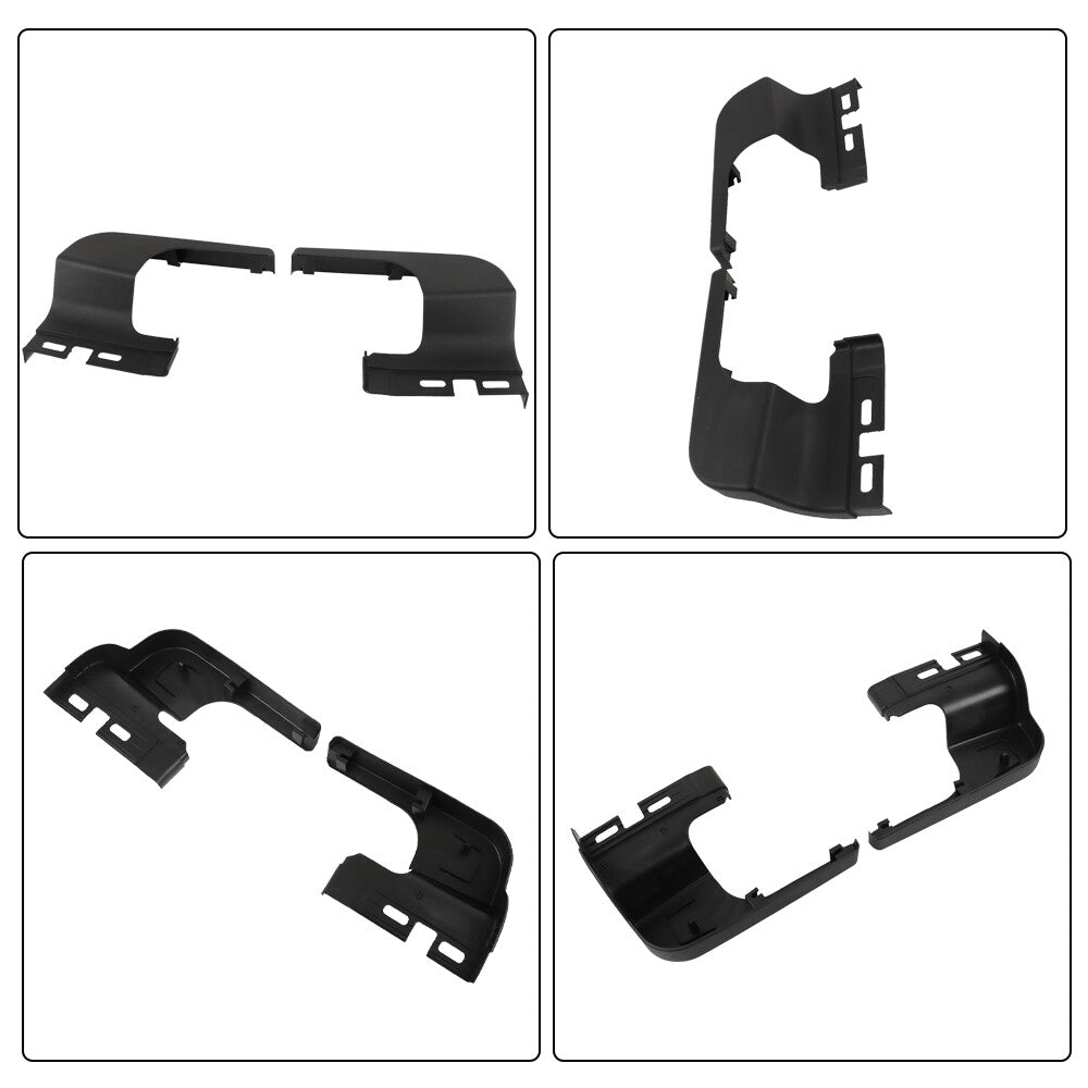 Suitable for 2017-2022 F250 F350 F450 Super Duty rear bumper end cap pedals (pair) LH+RH- n