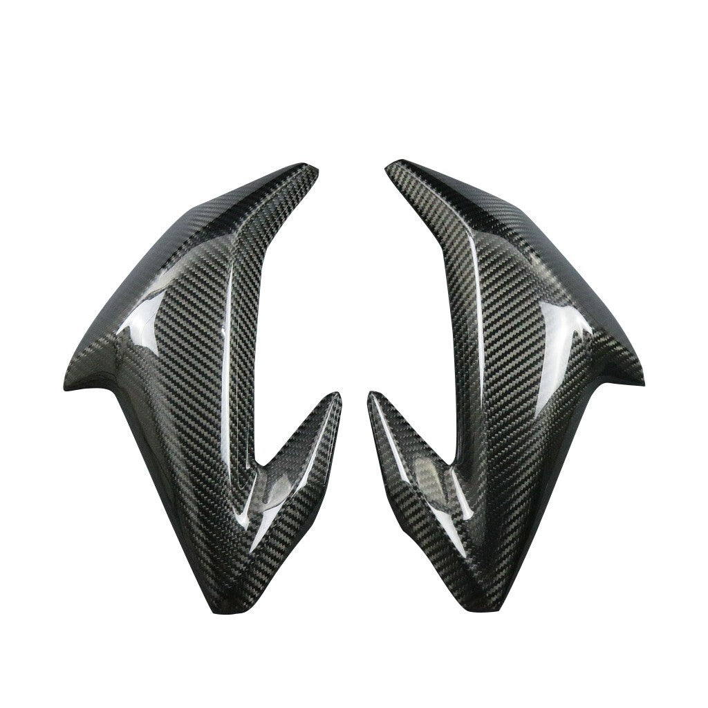 2017-2019 Real Carbon Fiber For Z900 Gas Tank Front Side Trim Cover Panel Fairin