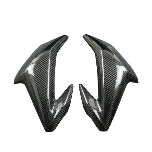 2017-2019 Real Carbon Fiber For Z900 Gas Tank Front Side Trim Cover Panel Fairin