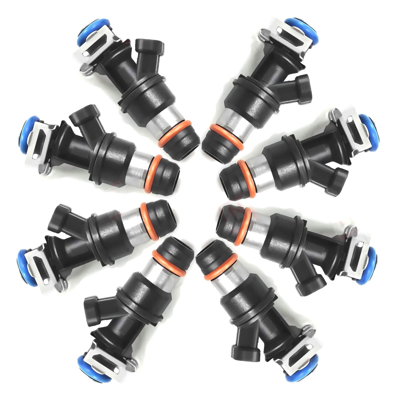 8Pcs/Set Fuel Injectors Auto Replacement for Chevy Silverado 5.3L/6.0L 25317628