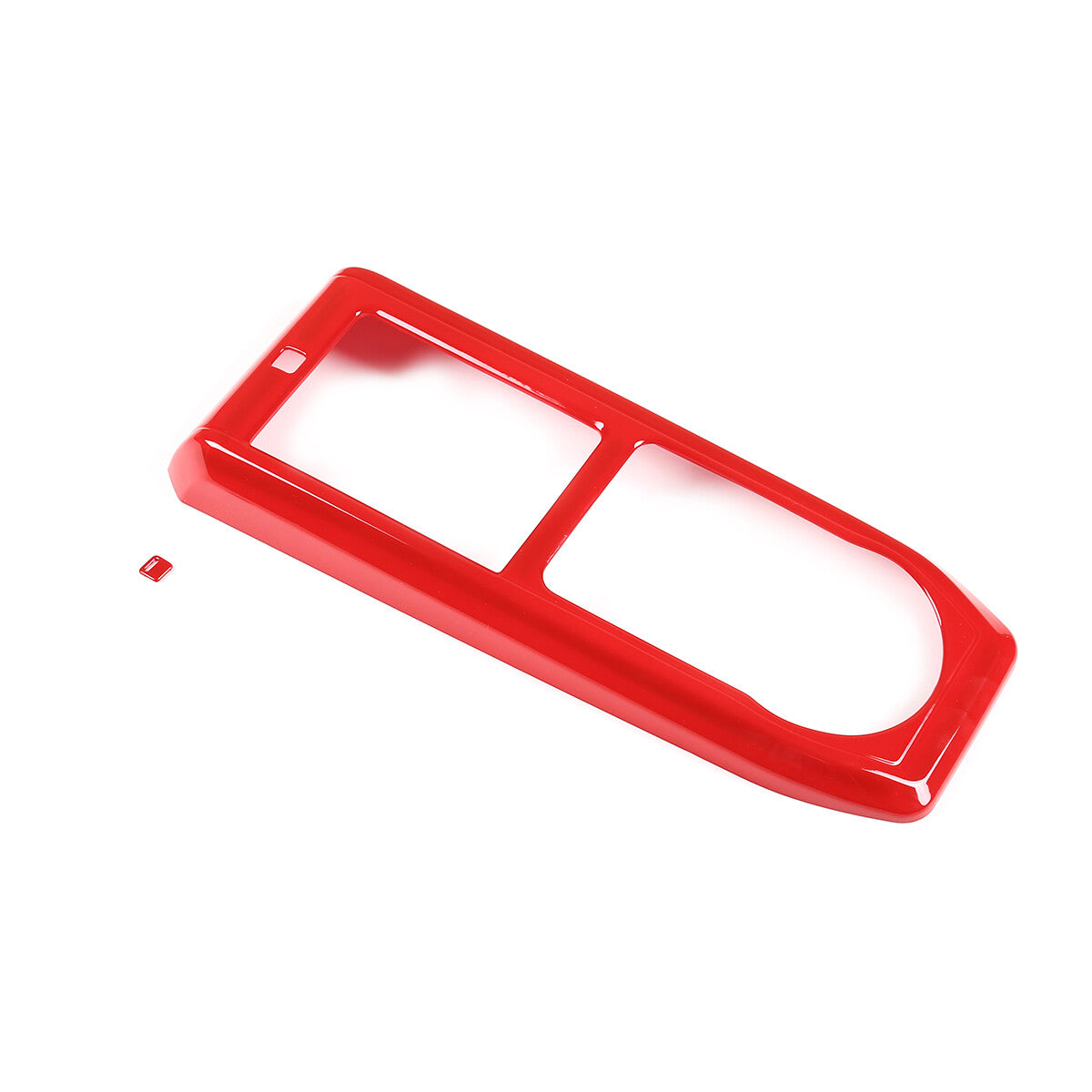ABS carbon fiber exterior door handle frame decorative cover suitable for Corvette C5 1998-2004- v