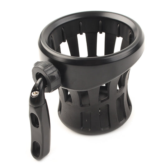 Handlebar Cup Holder Drink W/ Mesh Basket Mount Universal for Harley Davidson Q