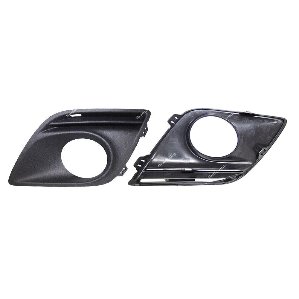 2pcs LeftRight For 10-13 for Volvo XC60 Front Bumper Fog Light Lower Grille Cover