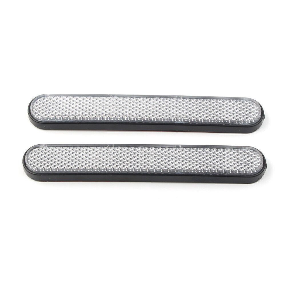 Rear Mudguard Fender Reflector for Harley Sportster 883 1200 X48 A1 Clear Lens