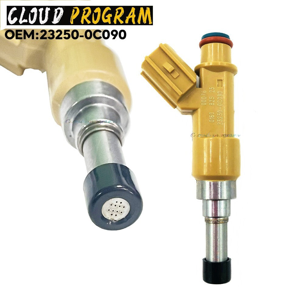 4pc New Fuel Injectors 23250-0C090 FOR 2002-2014 - Tundra n