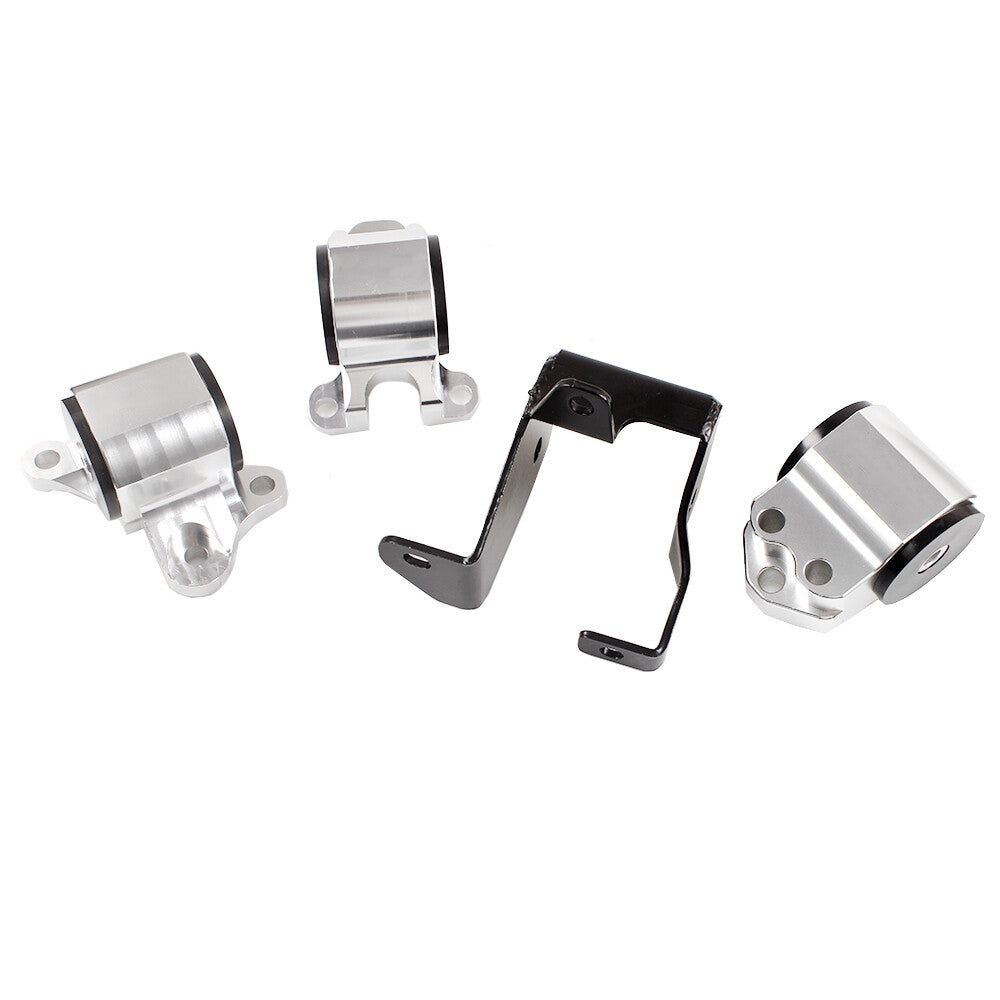 Billet 3-bolt Engine Motor Mount Kit EK D15 D16 B16 B18 B20 B D Series Q