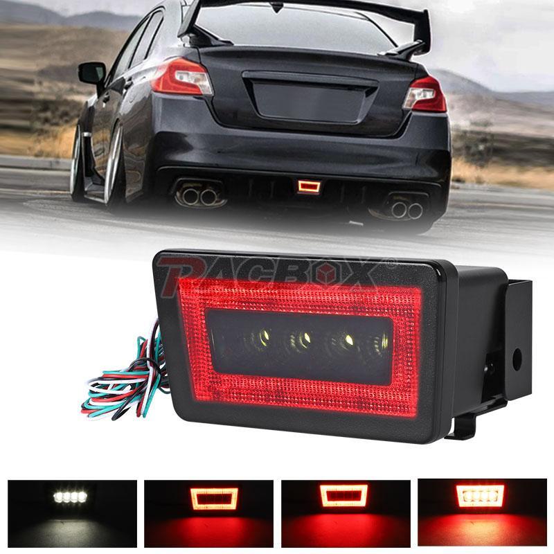 Red LED Rear Fog Light Brake Backup Reverse Lamp for Subaru Impreza 2011~2016
