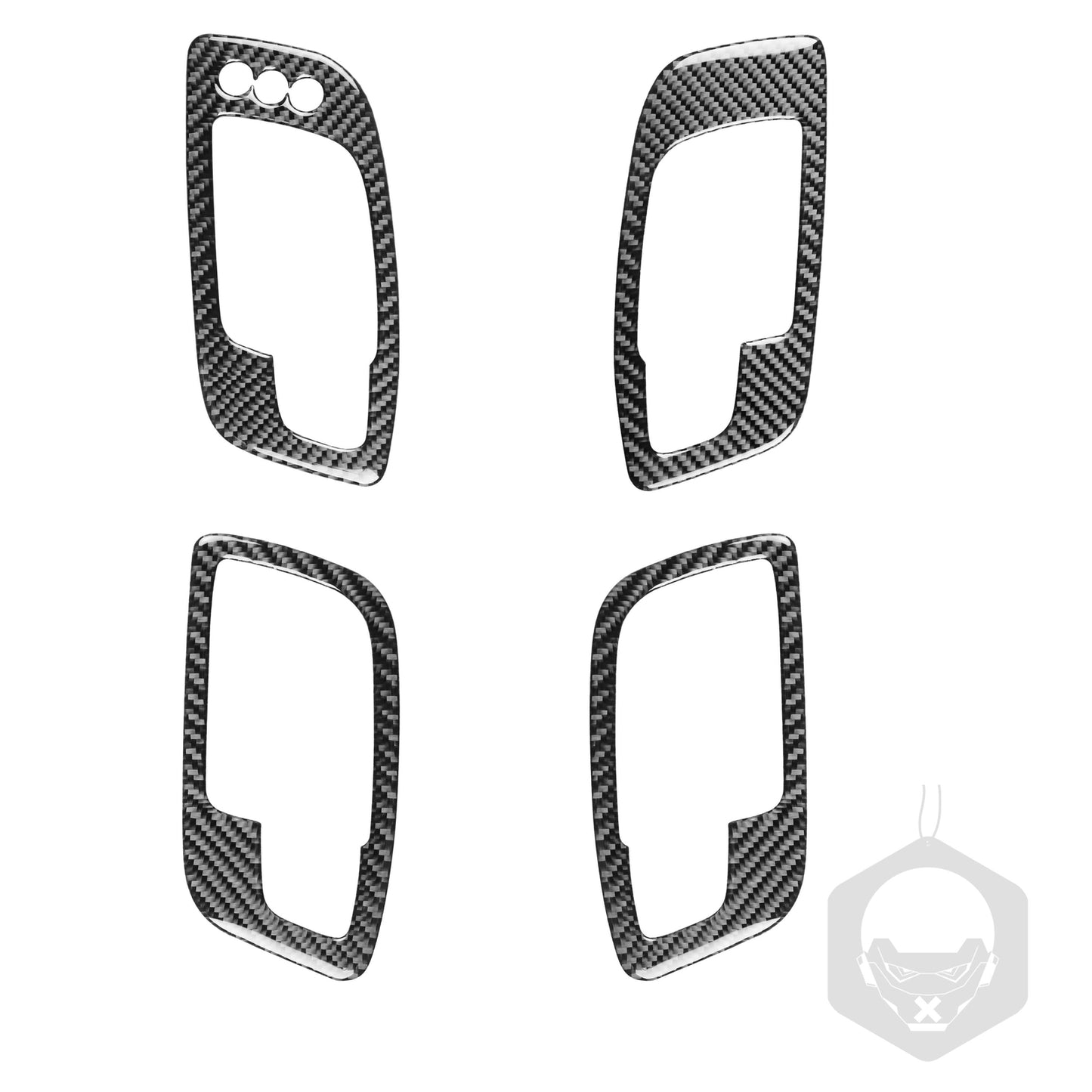Carbon Fiber Interior Steering Wheel Panel Trim for Mazda MX-5 Miata 2009-2015 v