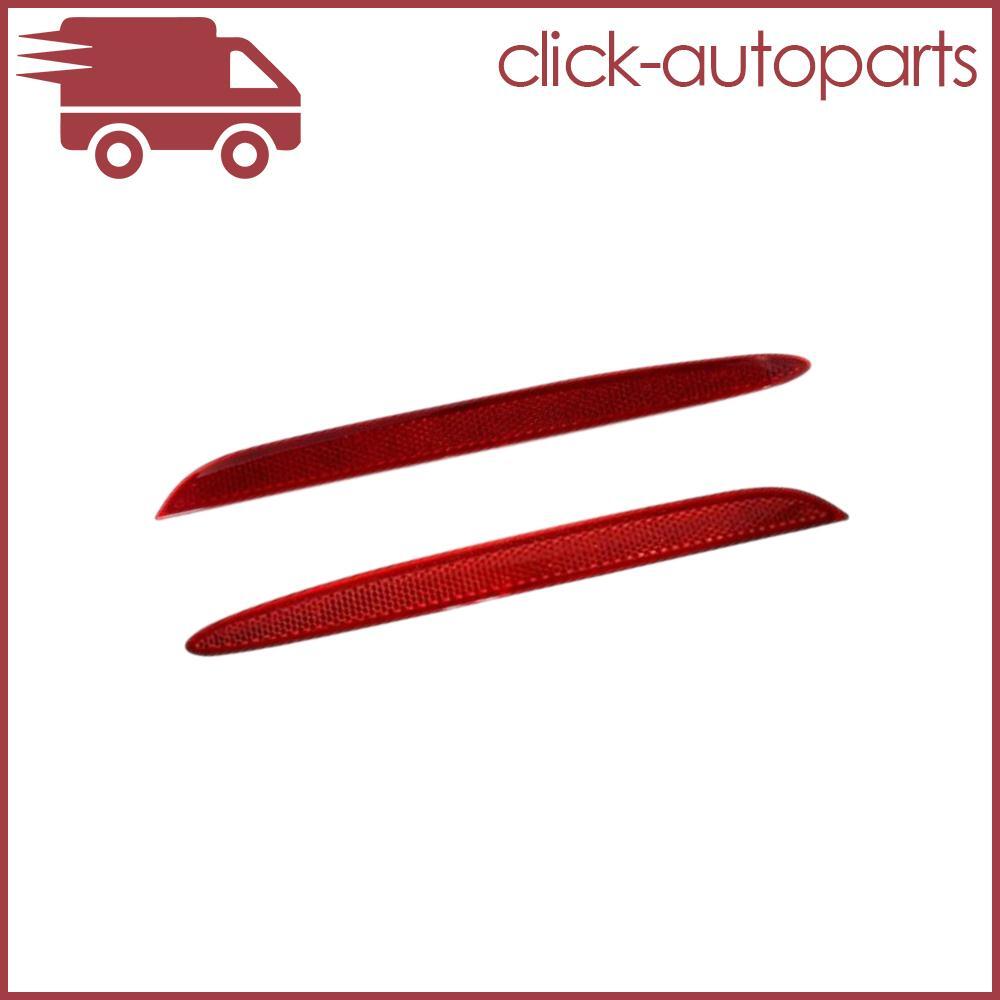 1Pair Rear Bumper Reflector Left+Right Fits for Mercedes for Benz C300 C43 AMG E300 E350 Q