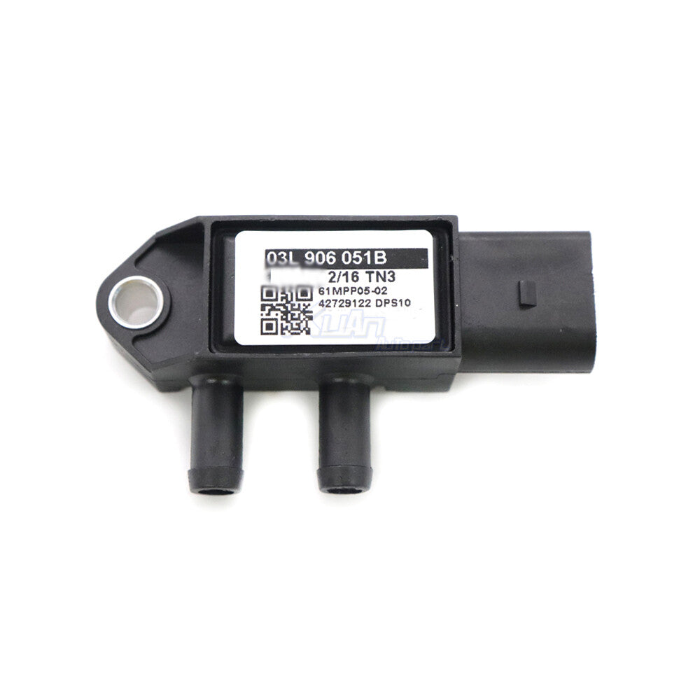 Differential pressure sensor suitable for Audi 81MPP0501 03L906051B - v