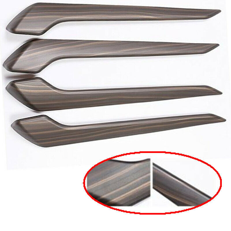Peach Wood Grain Inner Side Door Decoration Cover Trim for Toyota RAV4 2019-2023