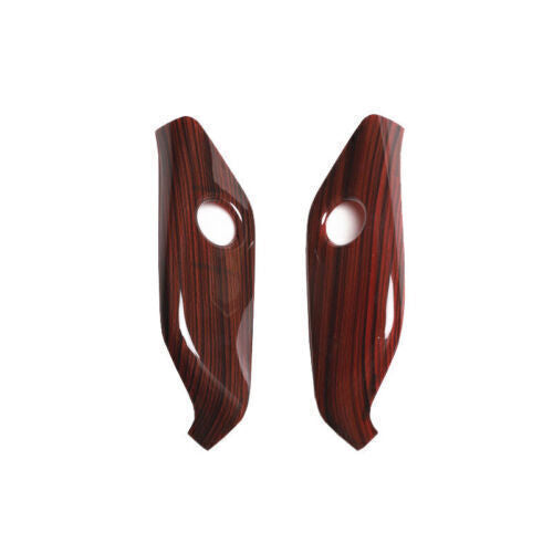 for Benz GLS GLE 2016-19 Brown Wood Grain for Seat Adjust Handle Button Panel Trims
