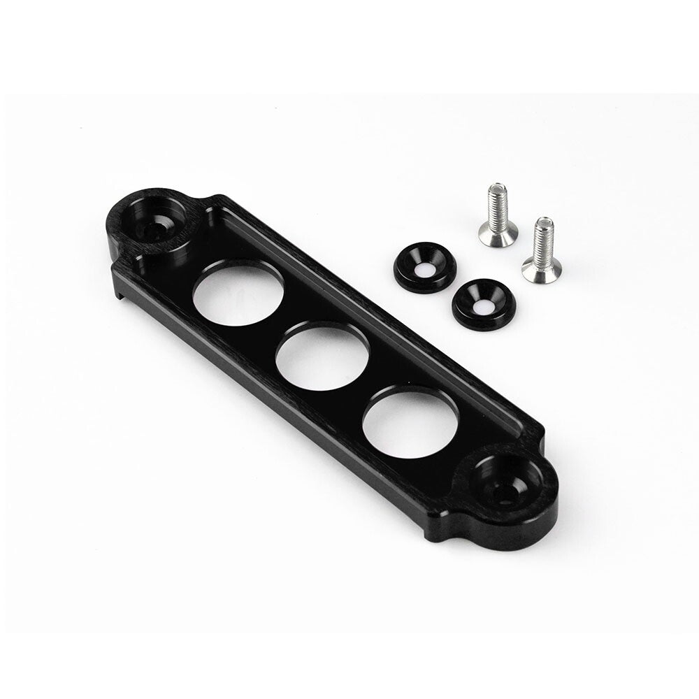 Black JDM Oil Filler Cap Water Radiator Cap Battery Tie Down Ki for Honda for Civic Q