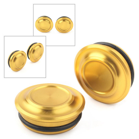 Gold Motorcycle Frame Hole Cover Plug Cap for HONDA REBEL 500 CMX500 2020 2021