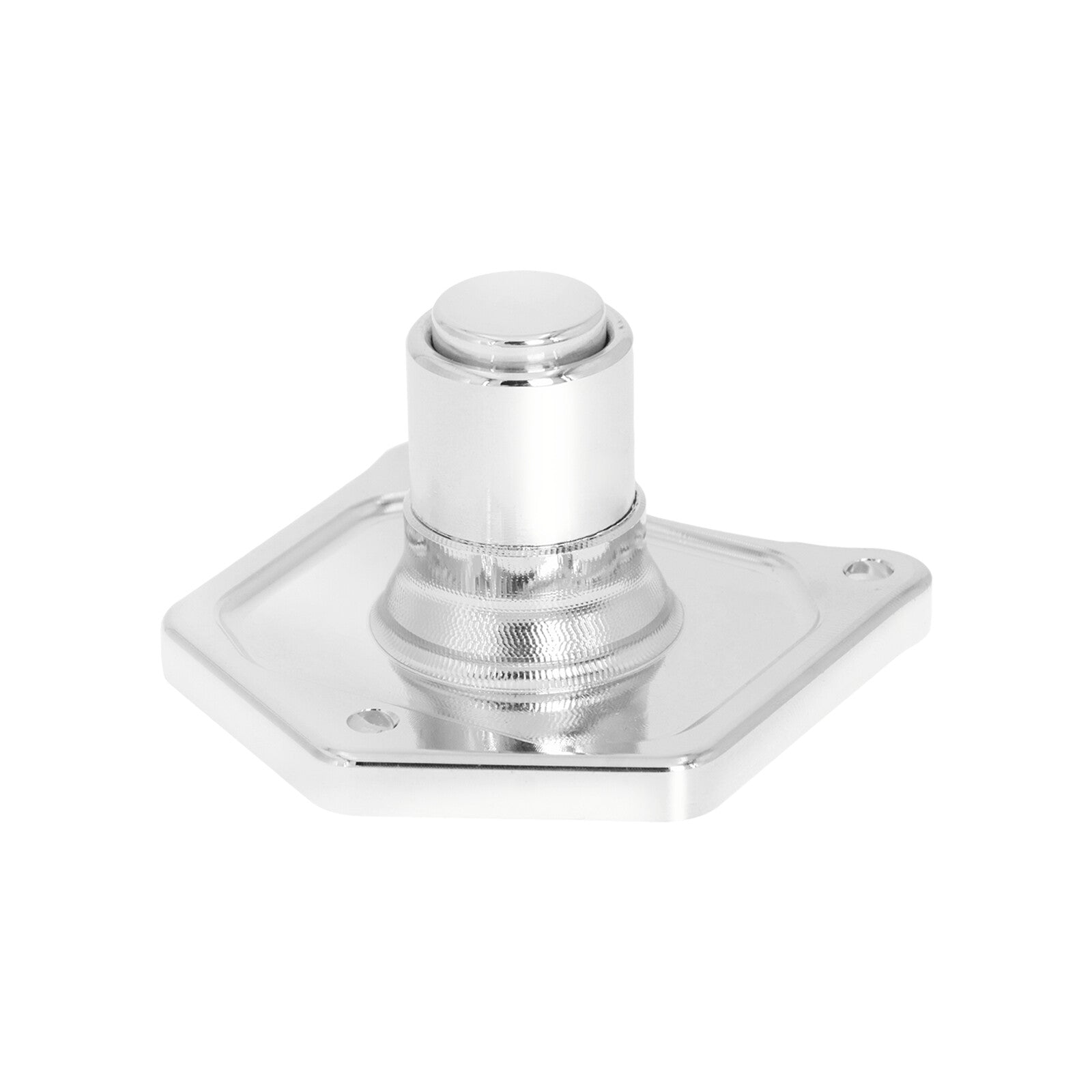 Chrome CNC Solenoid Cover Push Button Starter Fit for Harley Twin Cam 1999-2017