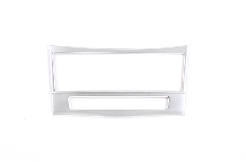 Silver ABS Central Control CD Switch Trim for Mercedes-Benz E Class W212 2014-15