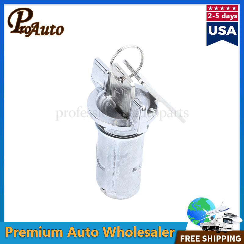 US107L Ignition Switch Lock Cylinder w/Keys Chrome For 1978-1998 GM for Chevy Truck