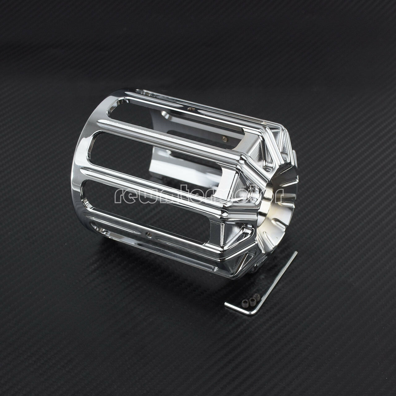 Motorcycle Oil Filter Cover Fit for Harley Fatboy Softail Road King Glide Dyna Q