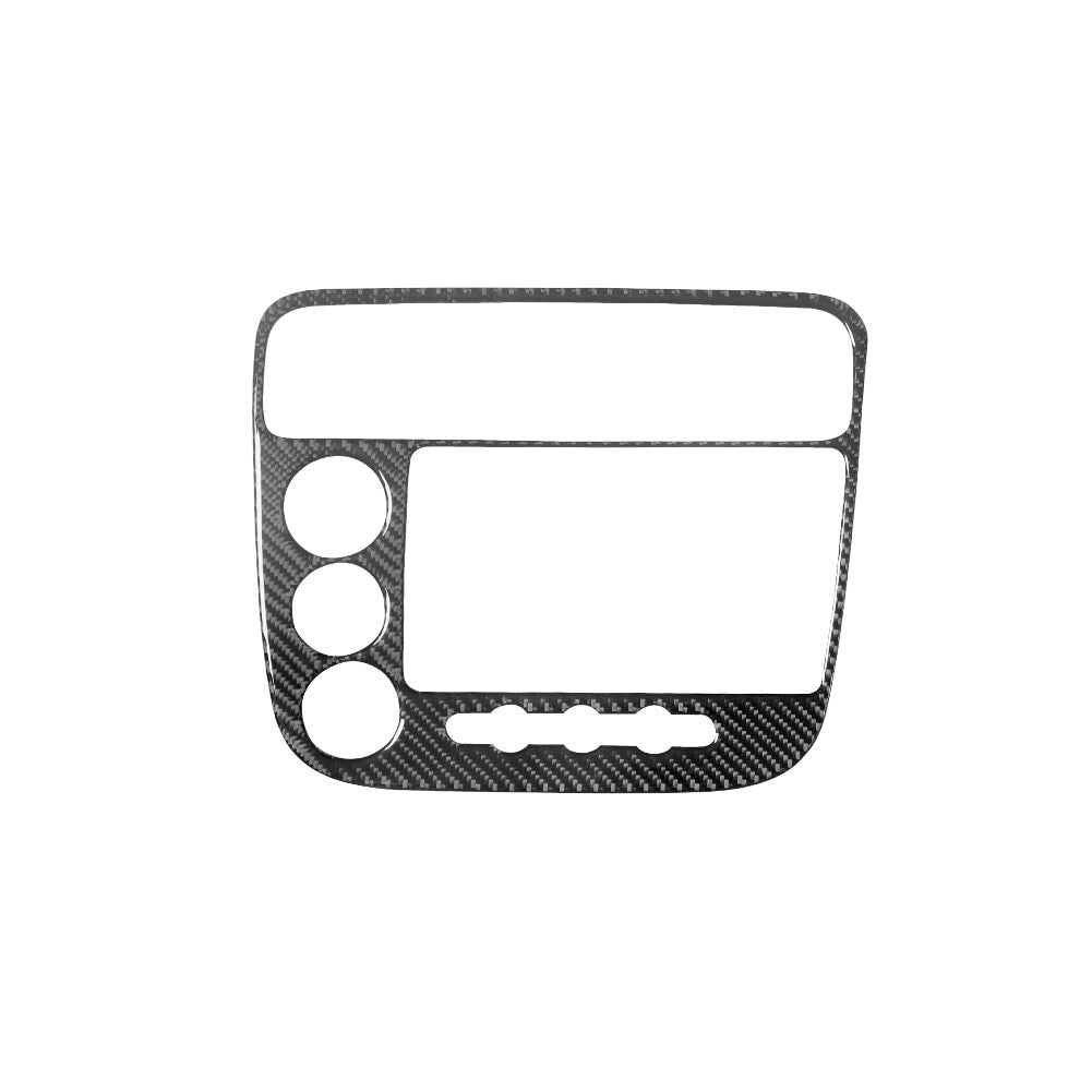 2Pcs Carbon Fiber Window Lift Control Trim For Camaro 2016-2018 Type B v