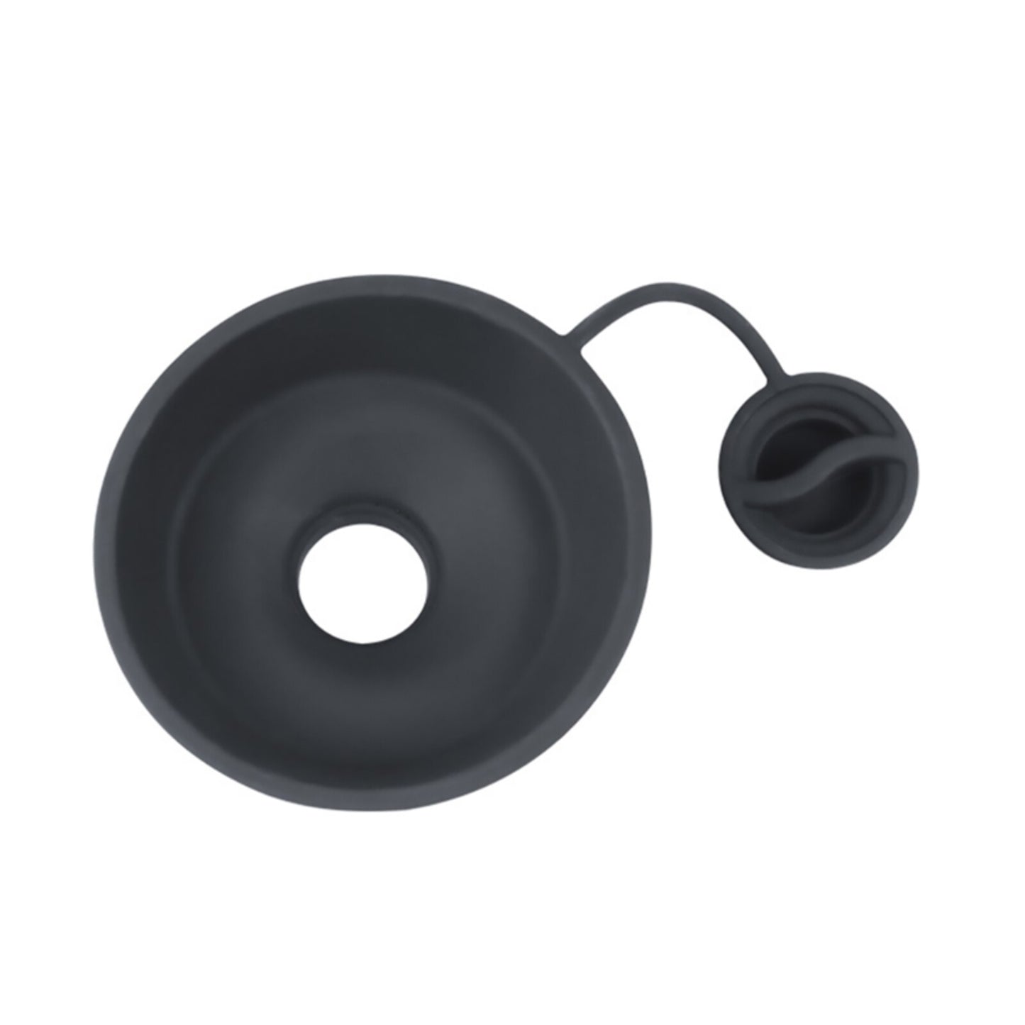 Black Funnel Silicone Water Filter Net Windshield Washer For Model 3/ for Model Y