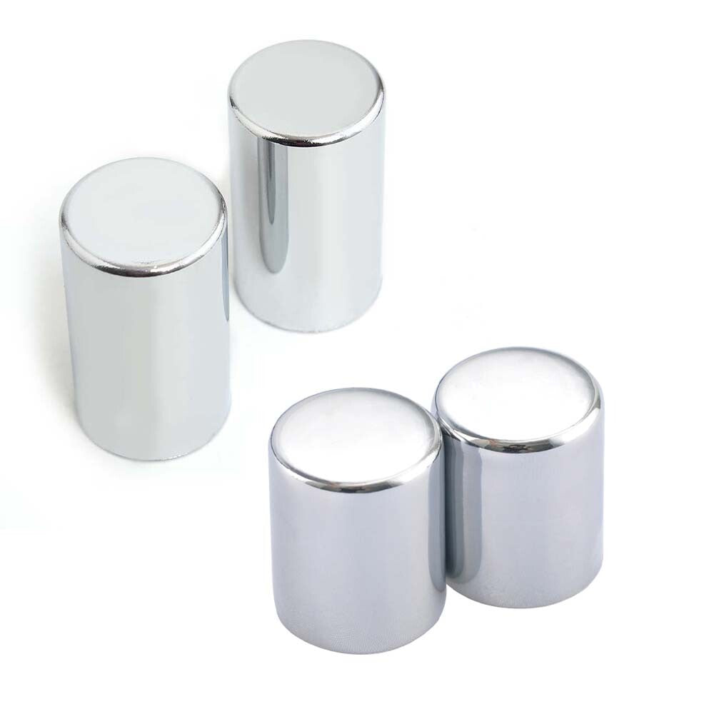 4PCS Chrome Docking Hardware Magnet Cover Caps Kit for Harley Touring 2009-2023