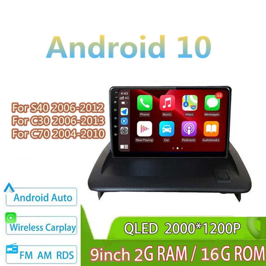 Car Multimedia Radio GPS Navigation HeadUnit Android For 06-12 for VOLVO C30 S40 C70